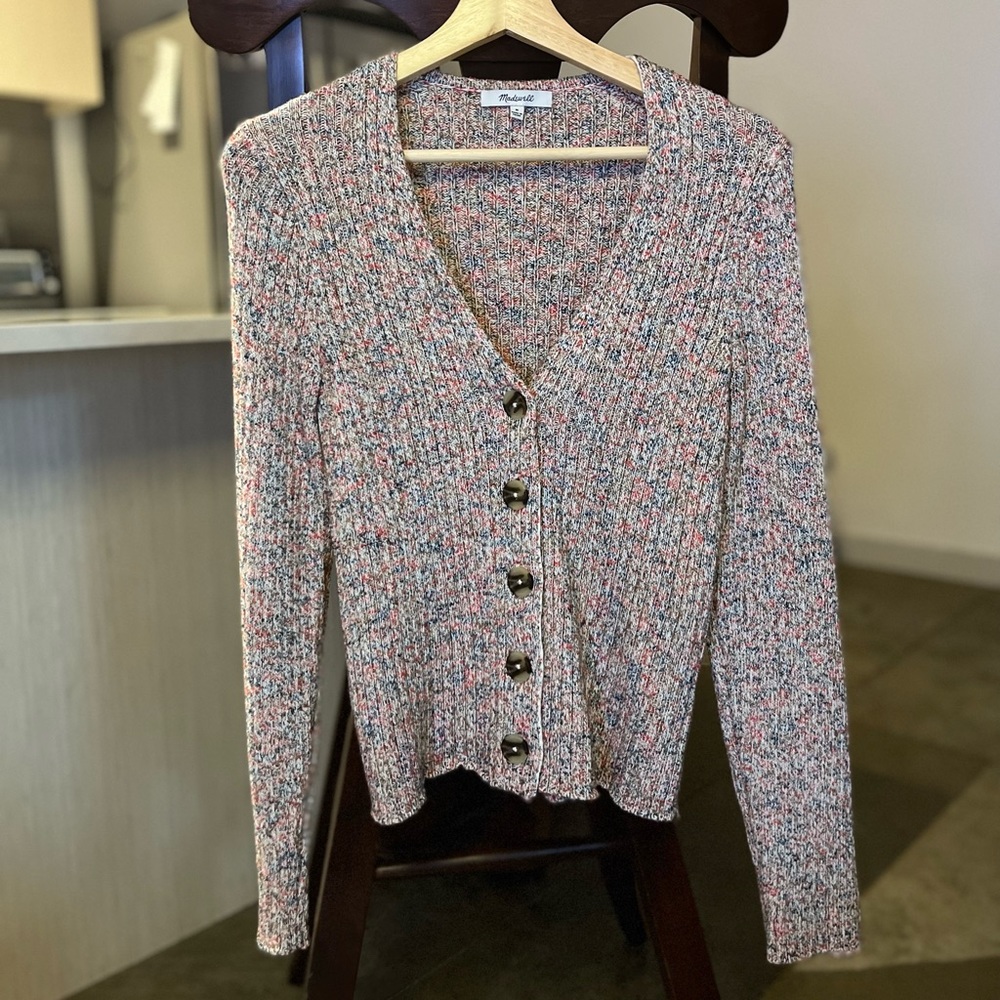 Madewell Button Up Sweater